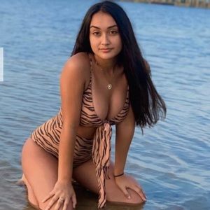 NWT Aerie Pique Animal Print Wrap One Piece Swimsuit